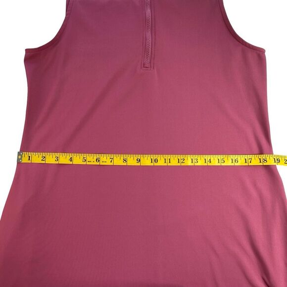 Tommy Bahama GOLF 1/4 Zip Golf Dress Magenta Size Large - Picture 8 of 12